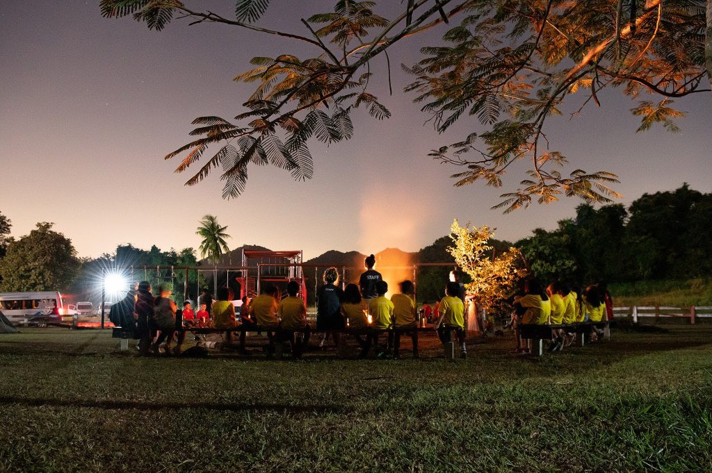 Wisdom Camp Campers Bonfire Night Wisdom Camp Bonfire Night for 7 to 12 year old children